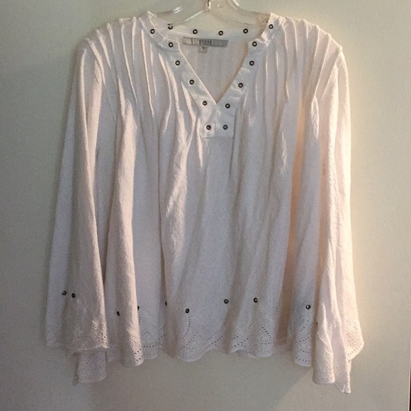 White boho guess shirt - Picture 2 of 2
